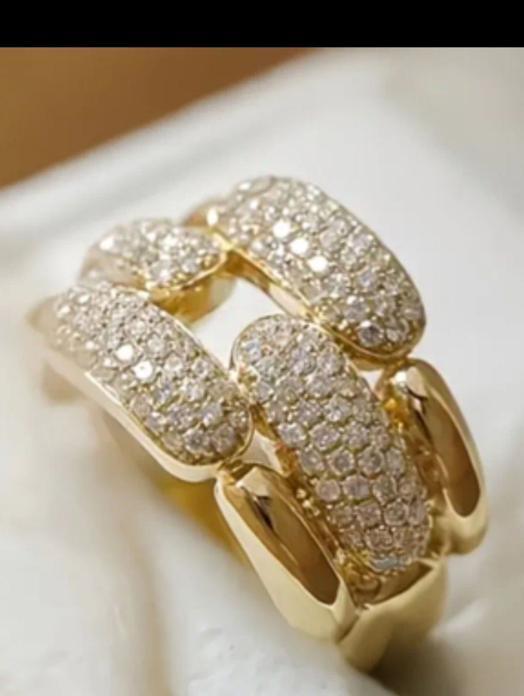 18 Kt Gold Plated Ring